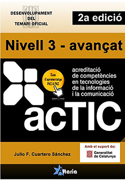 ACTIC 3 Nivell Avançat Desenvolupament del temari oficial