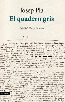 El quadern gris  TAPA DURA