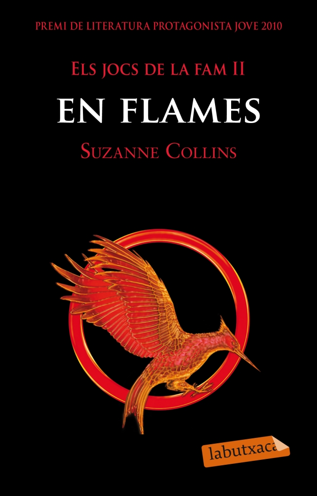 En flames  BUT