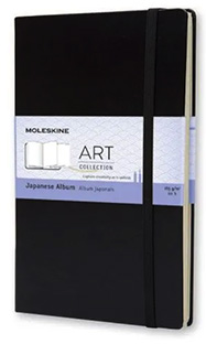 MOLESKINE ALBUM JAPONES NEGRO L
