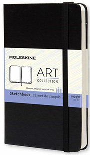 MOLESKINE CUADERNO DE BOCETOS NEGRO P