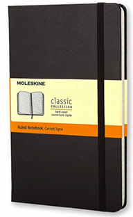 Moleskine LIBRETA CLASICA TAPA DURA NEGRA L RAYAS