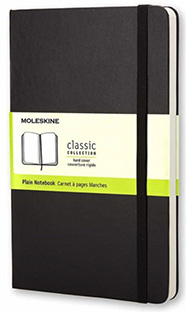 Moleskine LIBRETA CLASICA TAPA DURA NEGRA L LISA