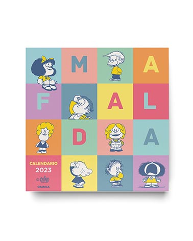 2023 MAFALDA Calendario de Pared