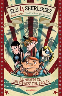 ELS 4 SHERLOCKS  n. 2:  EL MISTERI DE LES ESPASES DEL FAQUIR