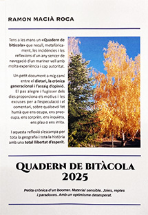 Quadern de bitàcola 2025