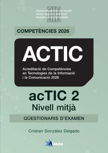 ACTIC 2 Nivell mitjà QÜESTIONARIS