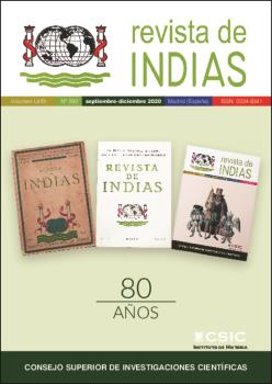 REVISTA DE INDIAS Nº 280 AÑO 2020 80 AÑOS