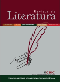 REVISTA DE LITERATURA VOL.LXXVIII N.156