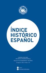 INDICE HISTORICO ESPAÑOL NUM 128 2015 2A ÈPOCA