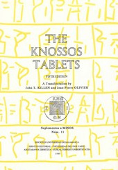 THE KNOSSOS TABLETS SUPLEMENTO A MINOS NUM.11