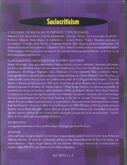 SOCIOCRITICISM VOL. XXIV 1 Y 2