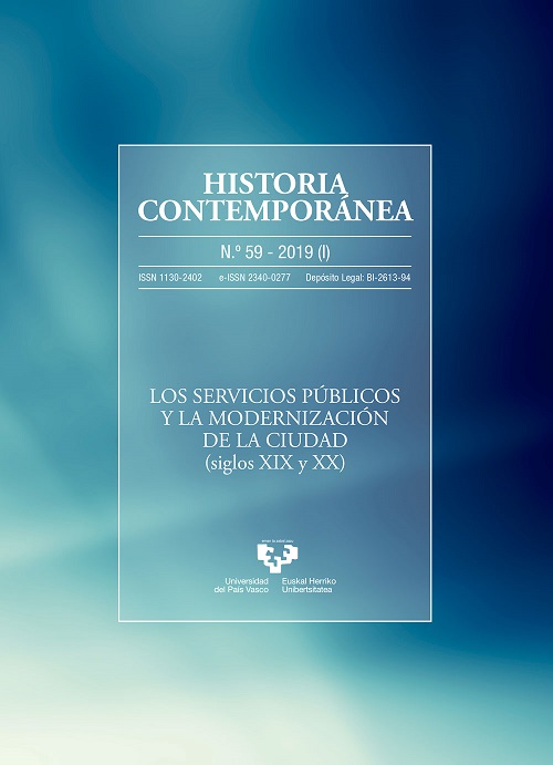 HISTORIA CONTEMPORÁNEA Nº 59 - 2019 (I)