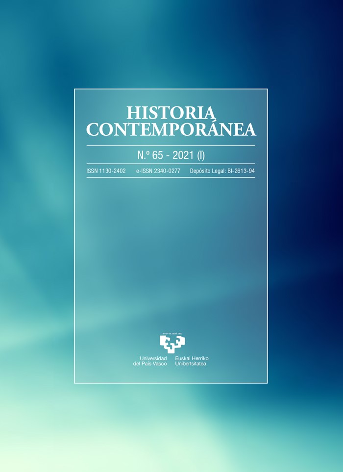 HISTORIA CONTEMPORÁNEA Nº 65 -  2021 (I)