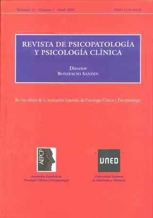 REVISTA DE PSICOPATOLOGIA Y PSICOLOGIA CLINIC