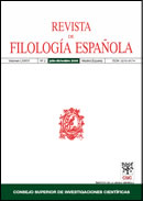 REVISTA DE FILOLOGÍA ESPAÑOLA VOL. XCIX Nº 2 (JULIO-DICIEMBRE 2019)