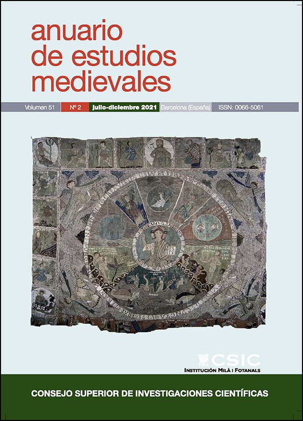 ANUARIO DE ESTUDIOS MEDIEVALES VOL.51 Nº 2 JULI...