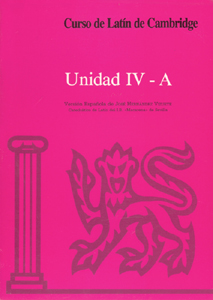 CURSO DE LATIN DE CAMBRIDGE UNIDAD IV-A LIBRO DEL ALUMNO