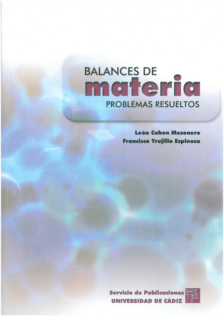 BALANCES DE MATERIA: PROBLEMAS RESUELTOS