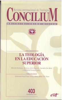 CONCILIUM 403 LA TEOLOGÍA EN LA EDUCACIÓN SUPERIOR