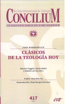CONCILIUM 417 CLÁSICOS DE LA TEOLOGÍA HOY