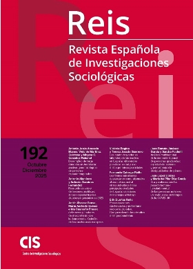 REIS 192 (OCTUBRE-DICIEMBRE 2025)