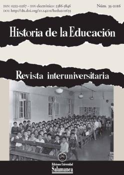 HISTORIA DE LA EDUCACIÓN NUM 36 2017