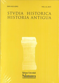 STVDIA HISTORICA VOL. 33 2015 HISTORIA ANTIGUA