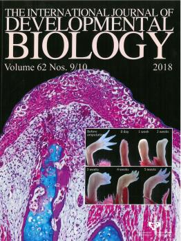 BIOLOGY VOLUME 62 Nº 9/10 THE INTERNATIONAL LOURNAL OF DEVELOPMENTAL