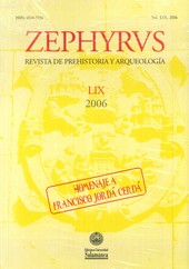 ZEPHYRVS VOL. LIX 2006 HOMENAJE A FRANCISCO JORDA CERDA