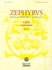 ZEPHYRVS VOL. LXIX ENERO-JUNIO 2012