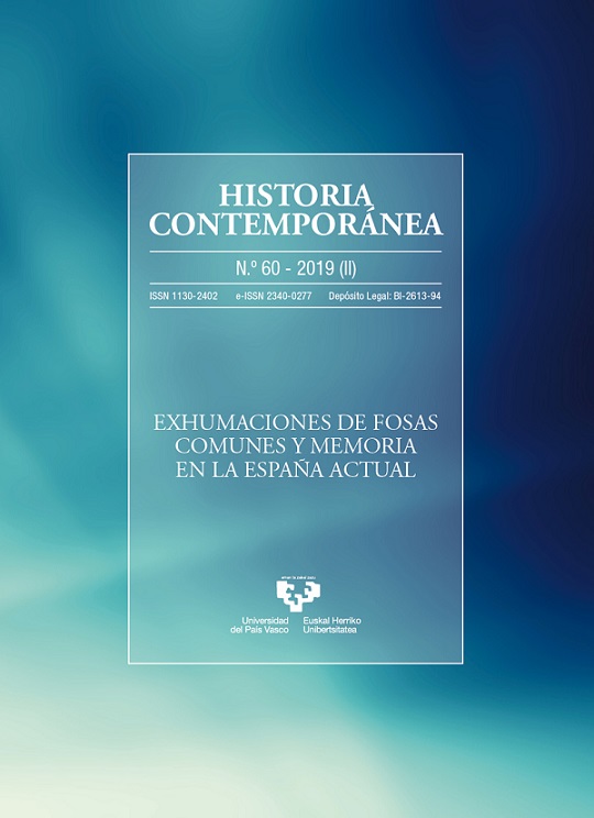 HISTORIA CONTEMPORÁNEA Nº 60 - 2019 (II)