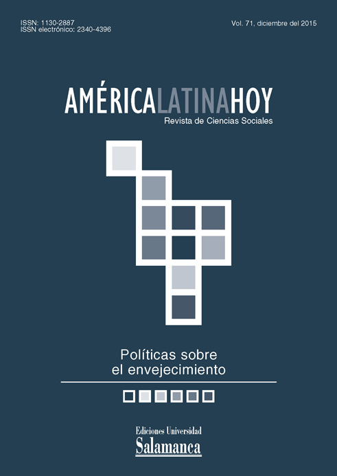 AMERICA LATINA HOY VOL 71 DICIEMBRE 2015