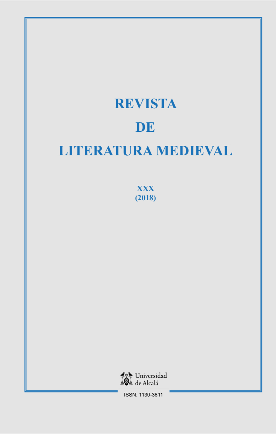 REVISTA DE LITERATURA MEDIEVAL XXX (2018)