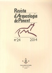 REVISTA D'ARQUEOLOGIA DE PONENT NUM 24 2014