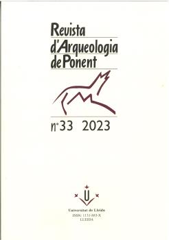 REVISTA D´ARQUEOLOGIA DE PONENT Nº 33 2023