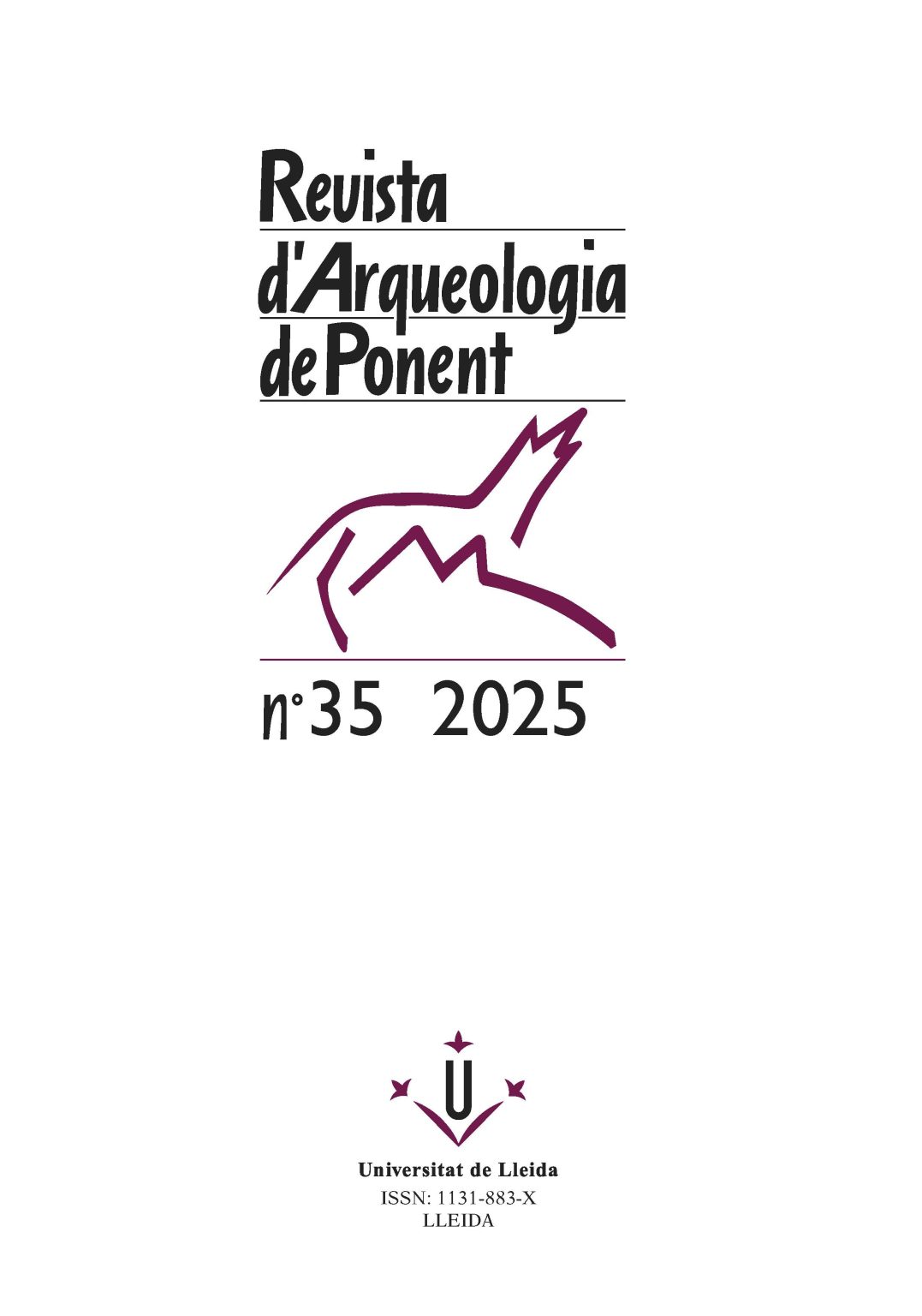 REVISTA D´ARQUEOLOGIA DE PONENT Nº 35 2025