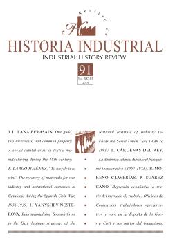 HISTORIA INDUSTRIAL 91 VOL. XXXIII 2024