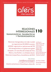 REVISTA CIDOB D´AFERS 110 SEPTIEMBRE 2015