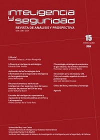 INTELIGENCIA 15 SEGURIDAD REVISTA DE ANALISIS Y PROSPECTIVA