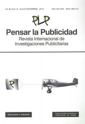 PENSAR LA PUBLICIDAD 2012 VOL.6 NUM 2