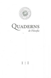 QUADERNS DE FILOSOFIA I:I