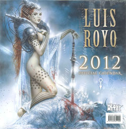 CALENDARIO 2012 LUIS ROYO OFFICIAL CALENDAR