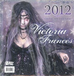 CALENDARIO 2012 VICTORIA FRANCES GOTHIC ART