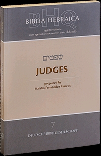 BIBLIA HEBRAICA QUINTA JUDGES 7