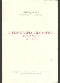 BIBLIOGRAFIA FILOSOFICA HISPANICA