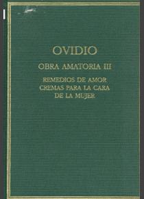 OBRA AMATORIA III REMEDIOS DE AMOR CREMAS PARA LA CARA DE LA MUJER