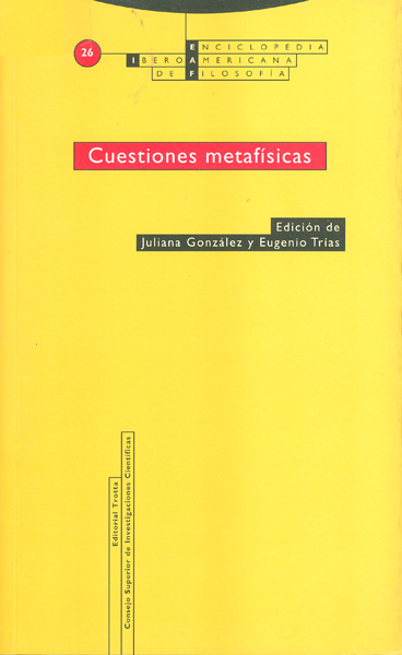 CUESTIONES METAFÍSICAS