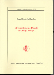 EL COMPLEMENTO DIRECTO EN GRIEGO ANTIGUO