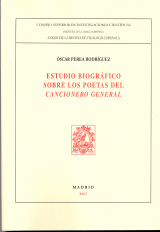 ESTUDIO BIOGRÁFICO SOBRE LOS POETAS DEL CANCIONERO GENERAL